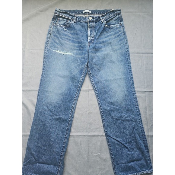 Moussy Vintage Denim - Moussy Vintage Straight Leg Howa Jeans in Blue Women 31 Made Japan $370